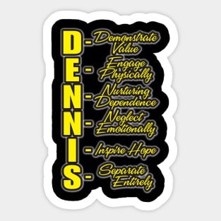 The DENNIS System Sticker